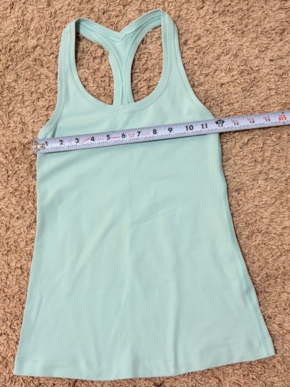 Lululemon Cool Racerback Tank Top Aquamarine Size 2